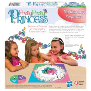 Pretty, Pretty, Princess with 1990's Artwork by Winning Moves Games USA, a Delightful Jewelry Dress-Up Game for 2-4 Players, Ages 5 and Up (1222)