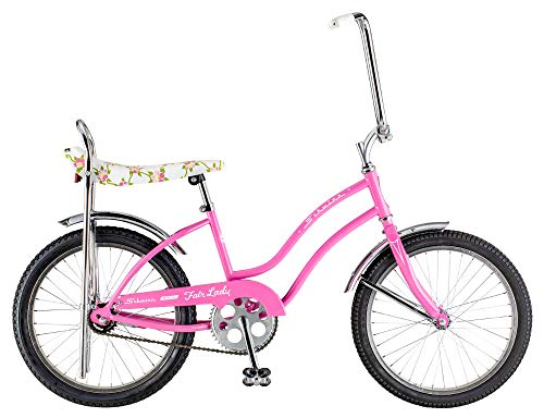 Schwinn Fair Lady Cruiser Bike, 20-Inch Wheels, Pink