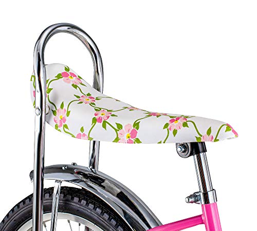 Schwinn Fair Lady Cruiser Bike, 20-Inch Wheels, Pink