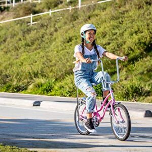 Schwinn Fair Lady Cruiser Bike, 20-Inch Wheels, Pink