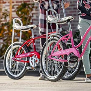 Schwinn Fair Lady Cruiser Bike, 20-Inch Wheels, Pink