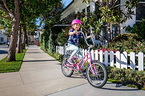 Schwinn Fair Lady Cruiser Bike, 20-Inch Wheels, Pink