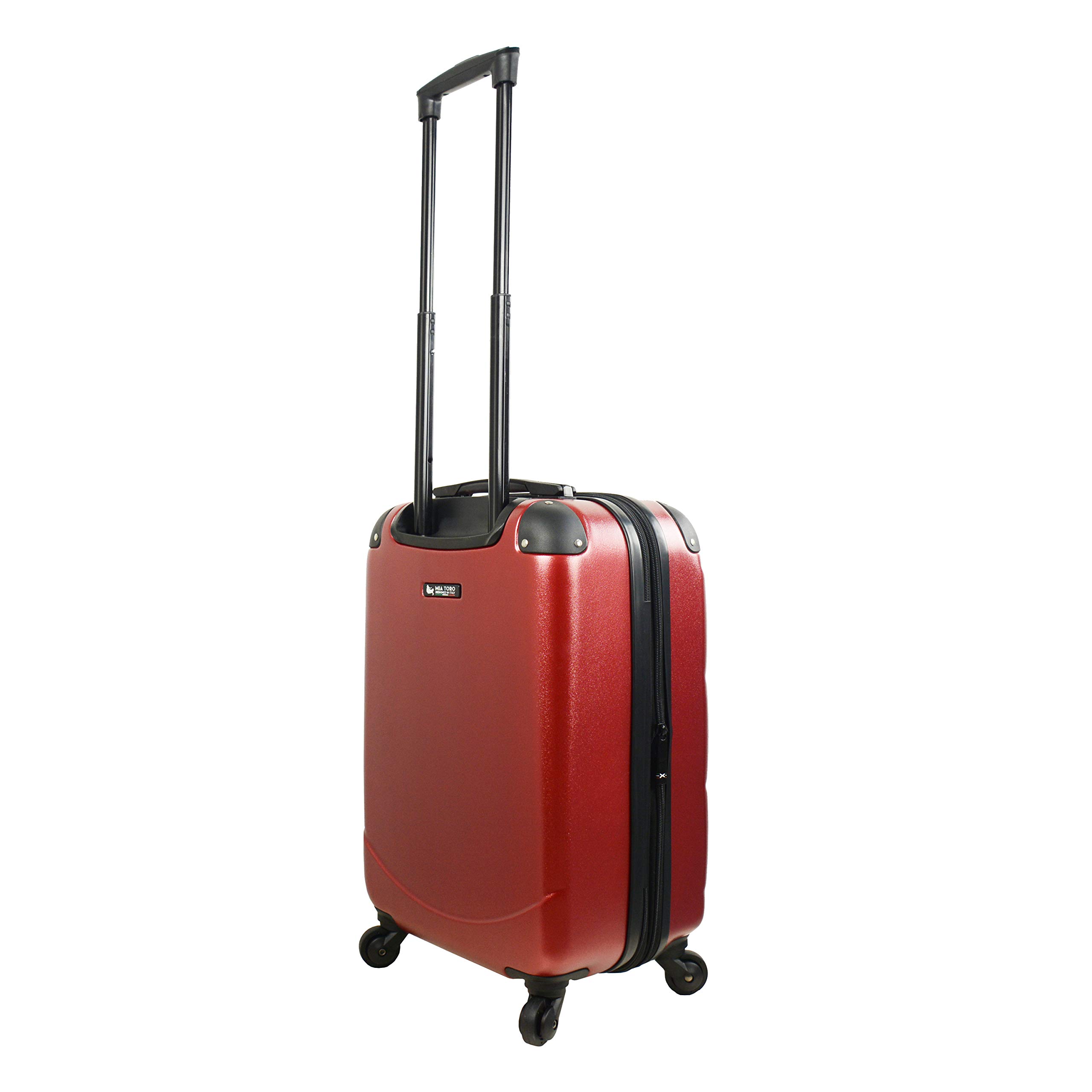 Mia Toro Italy Cadeo 24 Inch Spinner, Red, One Size