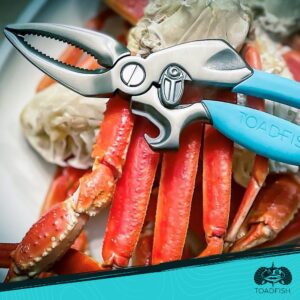 Toadfish Coastal Kitchen Collection - Includes Crab Cracker, Shrimp Deveiner, and Oyster Knife Outfitters