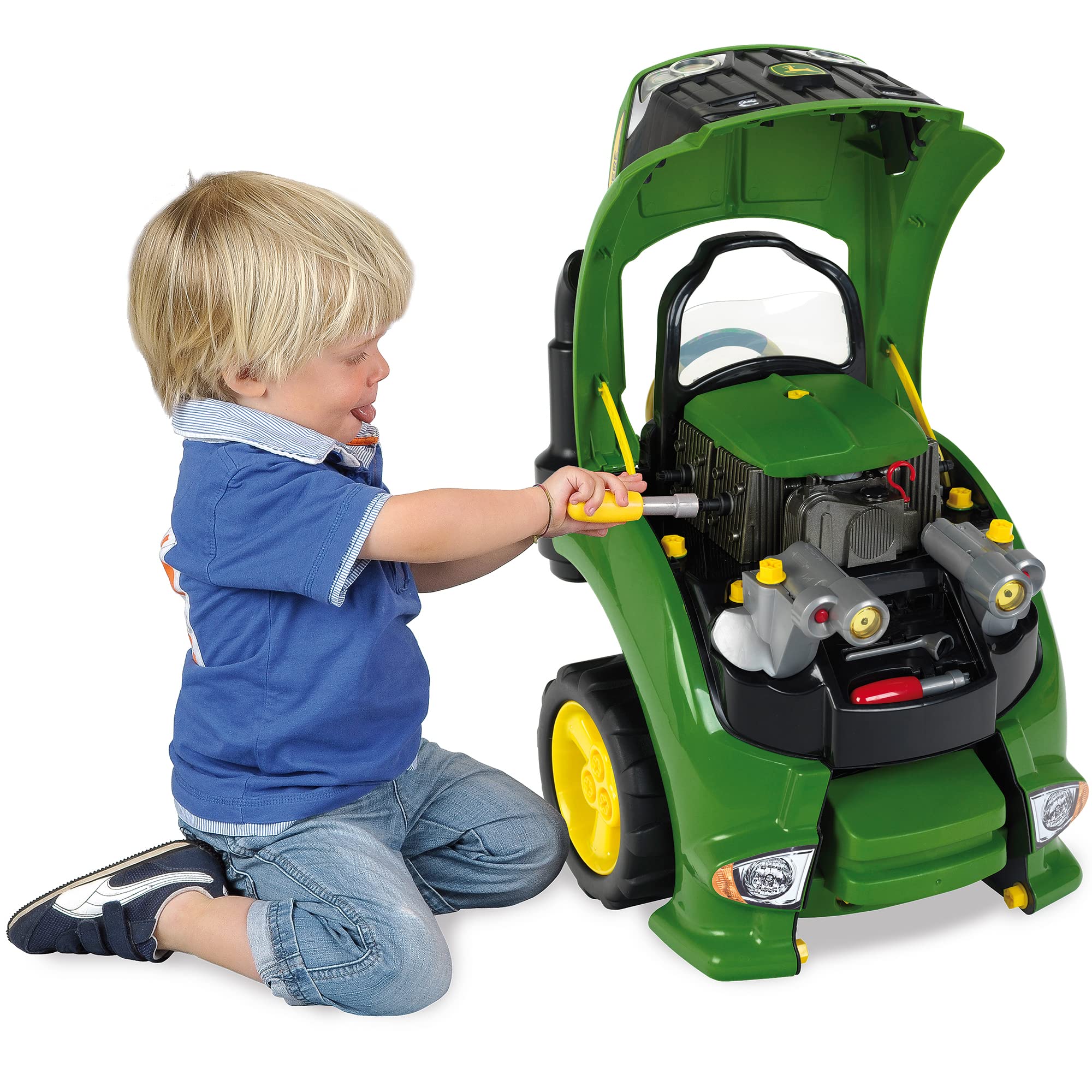 Klein Theo John Deere Engine Premium Toys for Kids Ages 3 Years & Up