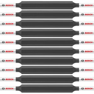 BOSCH ITDEPH16B 10-Pack 6 In. Phillips #1 Impact Tough Double-Ended Screwdriving Bits