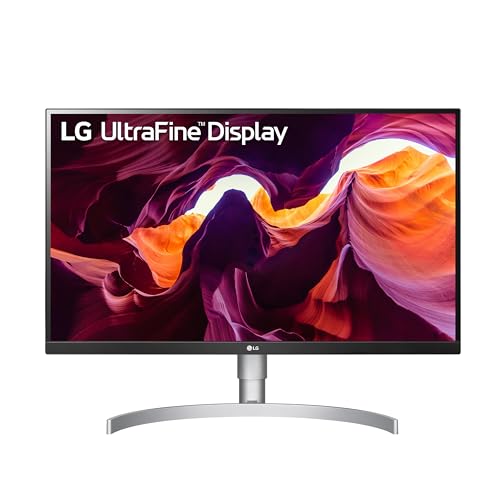 LG 27UL850-W 27 Inch UltraFine (3840 x 2160) IPS Display with VESA DisplayHDR 400 and USB Type-C Connectivity, White