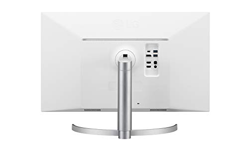 LG 27UL850-W 27 Inch UltraFine (3840 x 2160) IPS Display with VESA DisplayHDR 400 and USB Type-C Connectivity, White