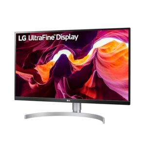 LG 27UL850-W 27 Inch UltraFine (3840 x 2160) IPS Display with VESA DisplayHDR 400 and USB Type-C Connectivity, White