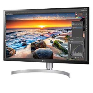 LG 27UL850-W 27 Inch UltraFine (3840 x 2160) IPS Display with VESA DisplayHDR 400 and USB Type-C Connectivity, White