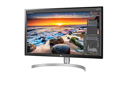 LG 27UL850-W 27 Inch UltraFine (3840 x 2160) IPS Display with VESA DisplayHDR 400 and USB Type-C Connectivity, White