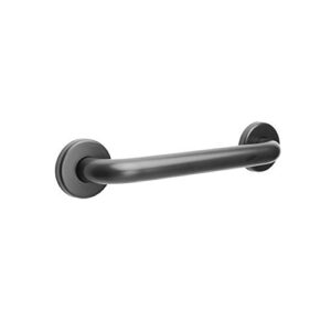 CSI Bathware Straight Grab Bar Bath, 18",1.25" Diameter Matte Black