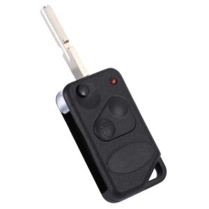 car key shell, flip folding remote 2 buttons car key fob shell case for p38