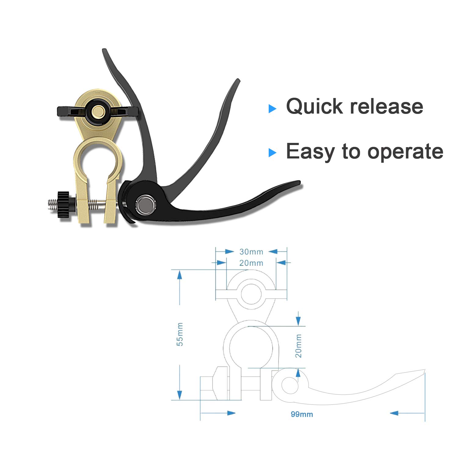 EDECOA 3 Gauge AWG 5 Feet Pure Copper Battery Cables Inverter Cables with Battery Terminals Connectors for Car, Power Inverter, RV, Boat