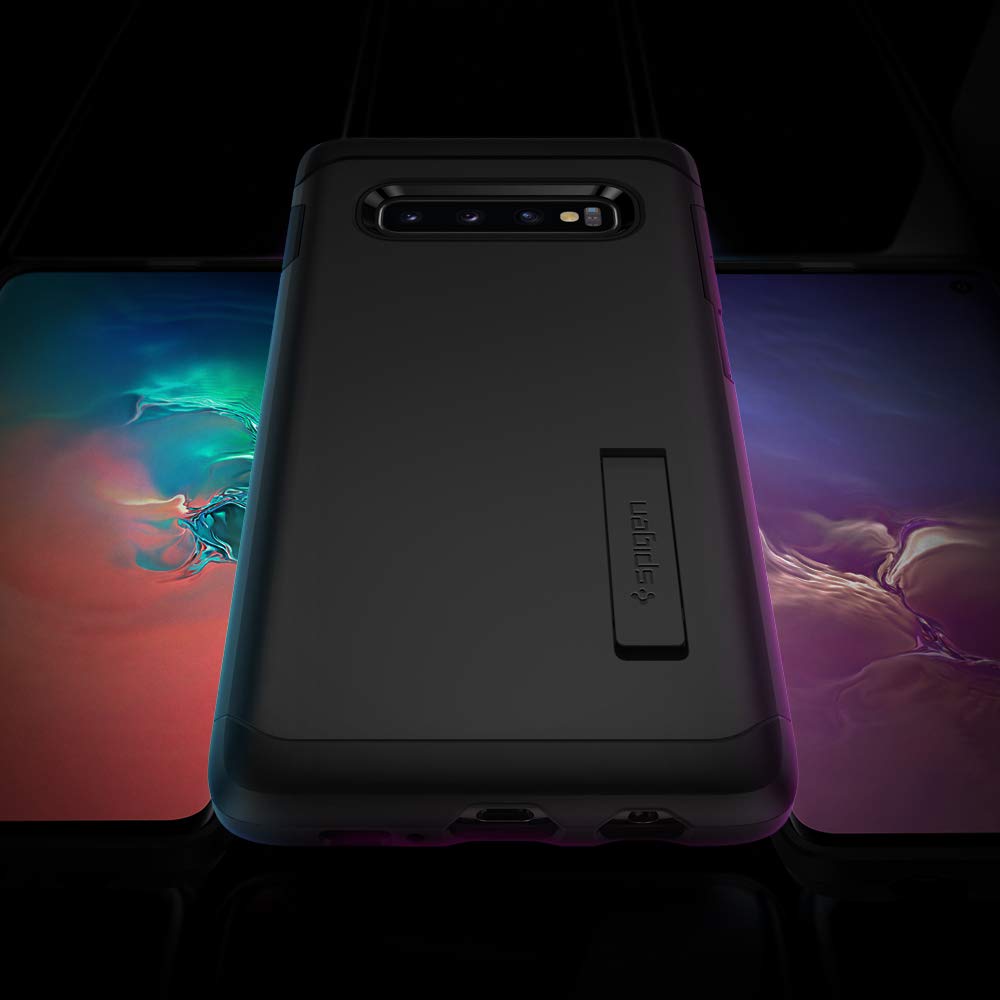 Spigen Tough Armor Designed for Samsung Galaxy S10 Case (2019) - Black