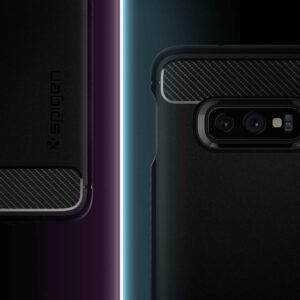 Spigen Rugged Armor Designed for Samsung Galaxy S10e Case (2019) - Matte Black