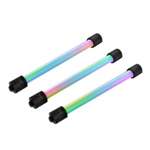 thermaltake pacific rgb plus tt premium edition g1/4 petg tube 16mm od 12mm id fitting (6-pack fittings)