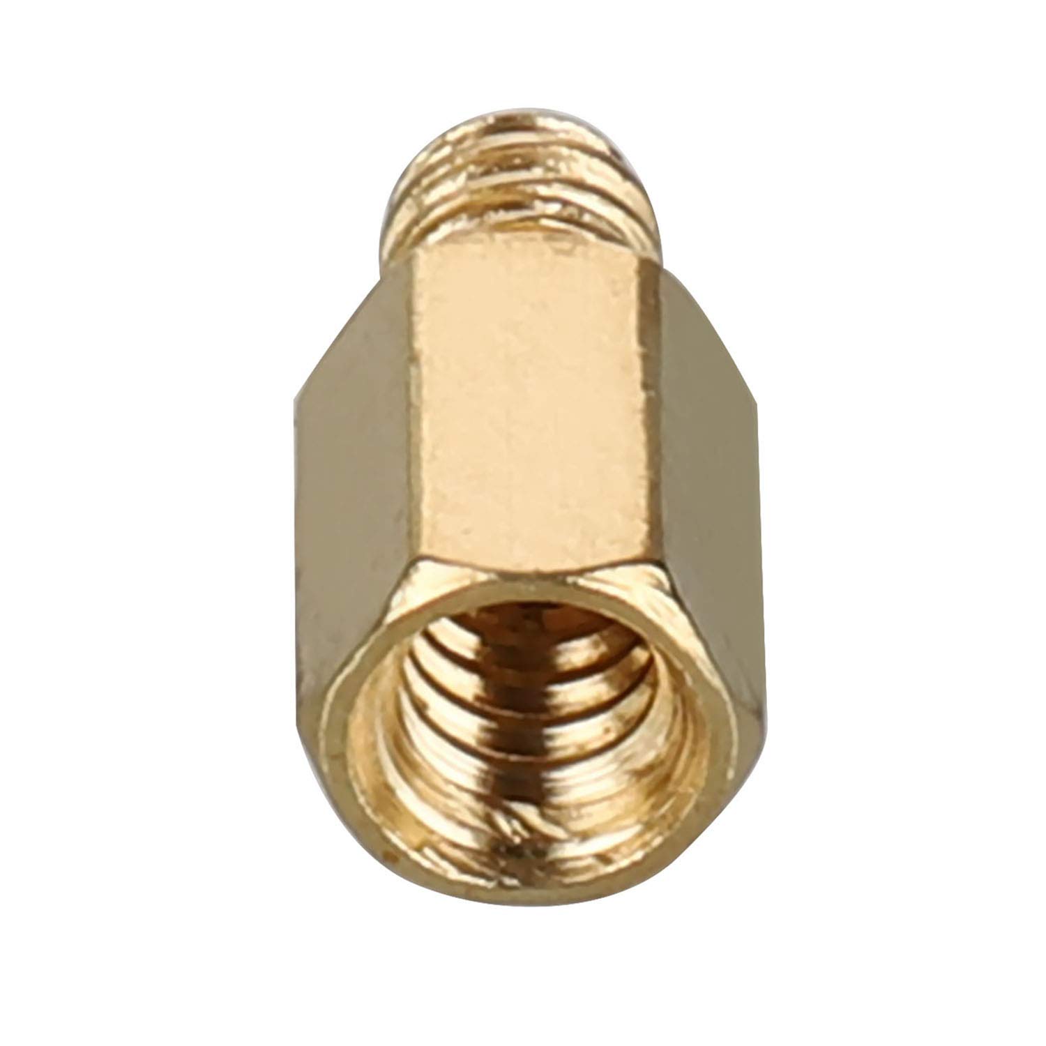 HanTof 6-32 Brass Motherboard Standoffs,ATX Case Standoffs, ATX Standoff for ATX Computer Case - 20 Pack