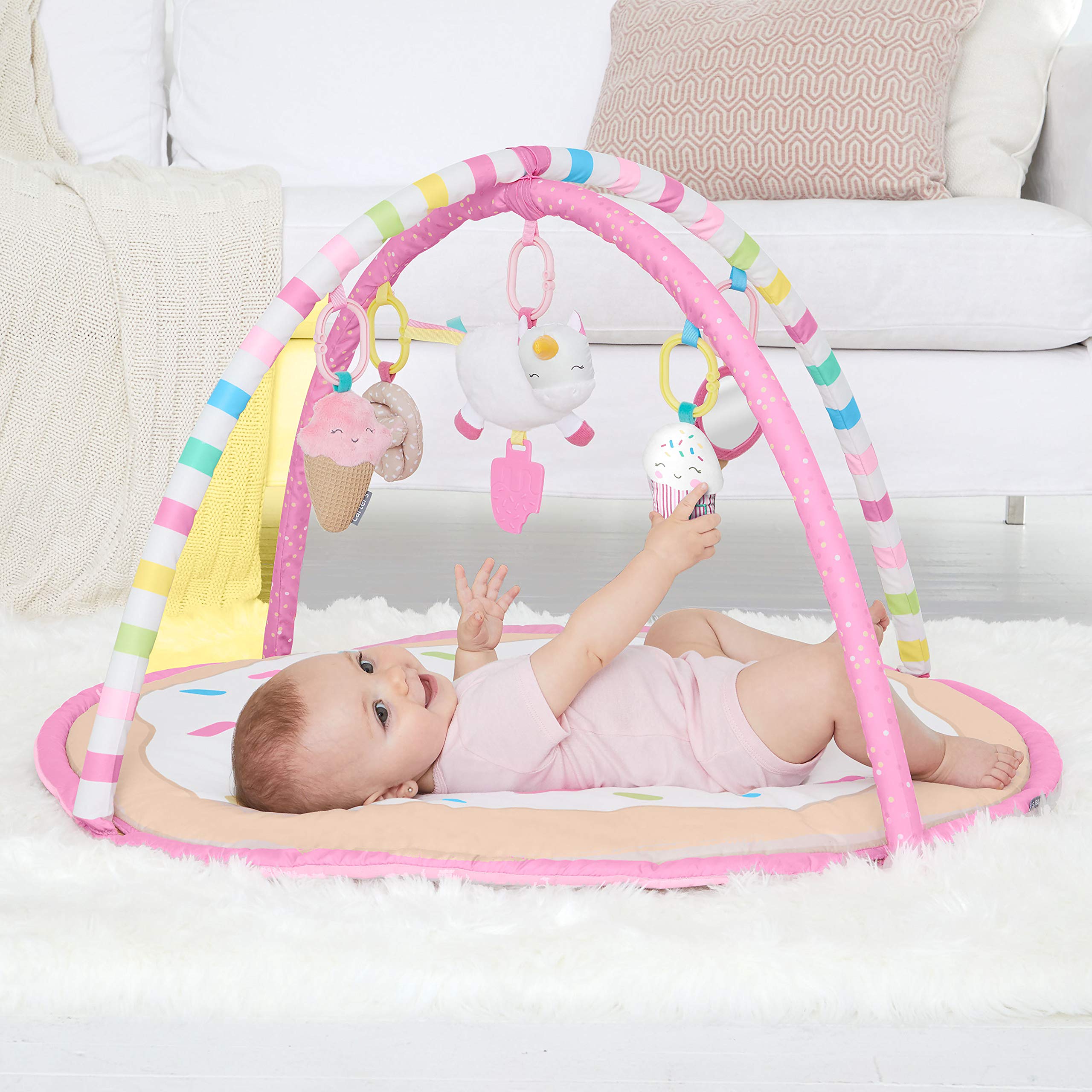 Carter's Sweet Surprise Baby Play Mat and Infant Activity Gym