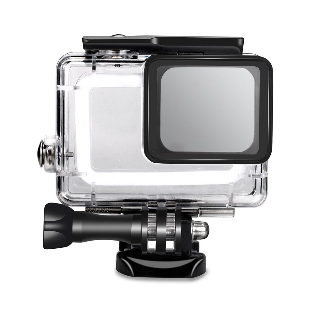 for Gopro Hero 7 Black Waterproof Housing Case, Protective Underwater Diving Housing Shell 45m with Bracket for Go Pro Hero 6/5 & Gopro Hero 7 Black Sports Action Camera