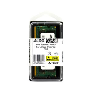 A-Tech 16GB Module for Lenovo ThinkPad P50 Laptop & Notebook Compatible DDR4 2666Mhz Memory Ram (ATMS350766A25832X1)