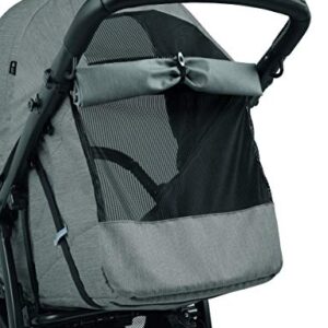 Peg Perego Booklet 50 Travel System - Includes Booklet 50 Baby Stroller and The Primo Viaggio 4-35 Infant Car Seat - Made in Italy - Atmosphere (Grey)