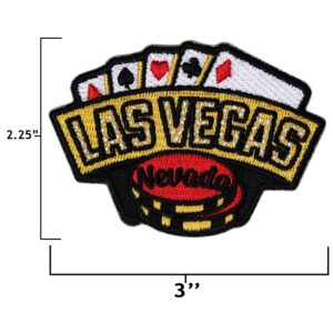 Vagabond Heart Las Vegas Nevada Patch - Las Vegas Strip Souvenir