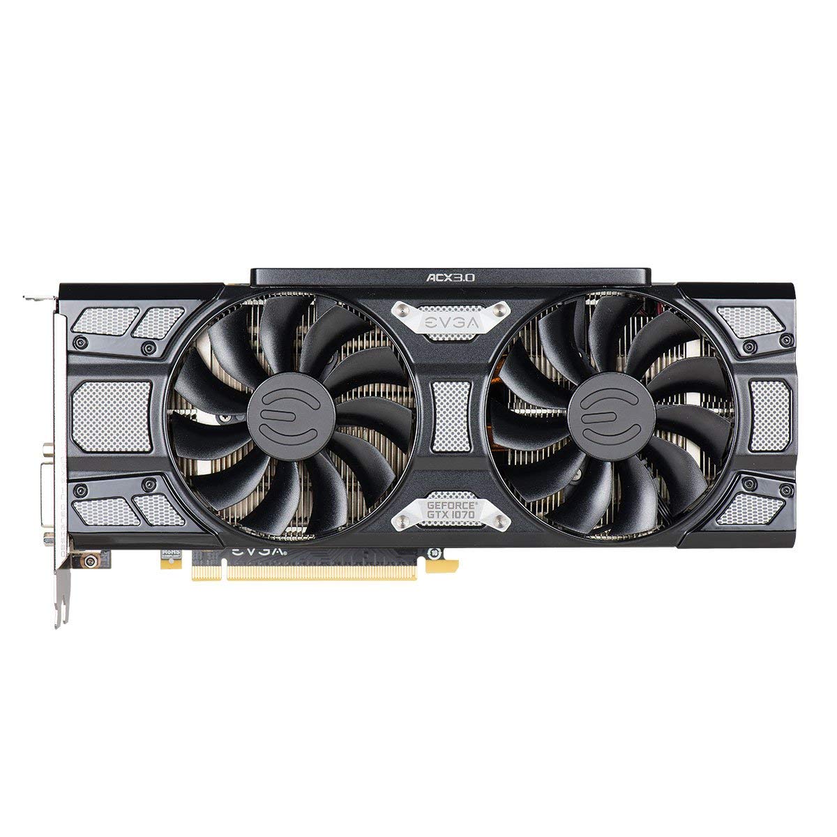 EVGA GeForce GTX 1070 SC GAMING ACX 3.0 Black Edition, 8GB GDDR5, LED, DX12 OSD Support (PXOC) 08G-P4-5173-KR (Renewed)