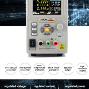 LILLIPUT OWON P4305 Single Channel 150W Maximum Output 0-30V / 0-5A Output 1mV/1mA Linear DC Power Supply