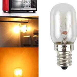 Lxcom Lighting 10W T20 Salt Lamp Bulb Microwave Oven Incandescent Light Bulbs E12 Base Appliance Lamp Stovetop Light Salt Crystal Lamp 120V Warm White Kitchen Aid Light Bulb,8 Pack