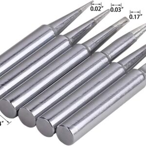 6PCS Soldering Tips for Weller ST Series Tip Replace Weller ST7 WLC100,SP40L / SP40N and WP25, WP30, WP35 Irons Tips