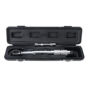 freetec 1/4" drive adjustable click torque wrench 20-200 inch-pound