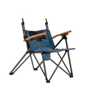 Eureka! Highback Recliner Portable Folding Camping Chair with Bottle Holder