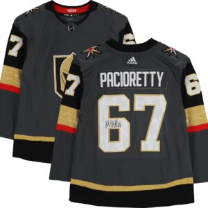 Max Pacioretty Vegas Golden Knights Autographed Black Adidas Authentic Jersey - Autographed NHL Jerseys