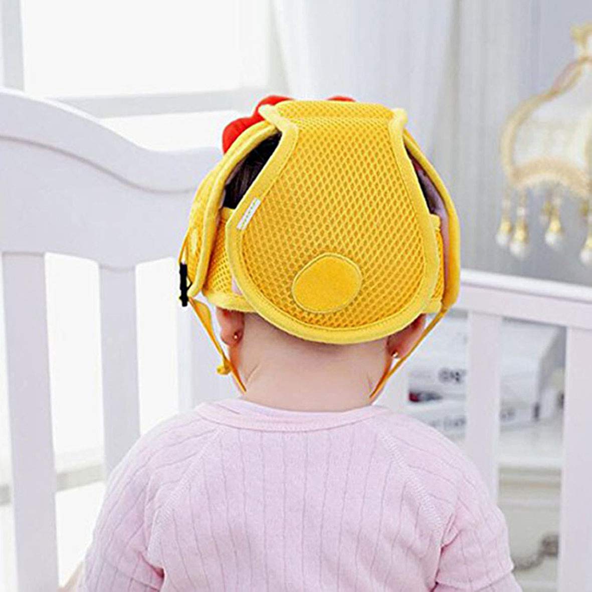 Baby Safety Helmet Head Protection Toddler Kids Adjustable Soft Headguard for Walking Crawling