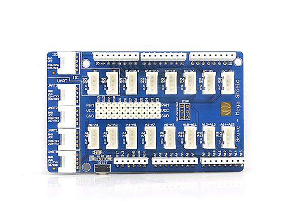 Seeed Studio Grove - Mega Shield v1.2 Add on Board for Arduino Mega1280/2560, Grove, Google ADK Compatible