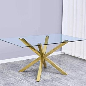 Best Quality Furniture Dining Table Only Gold