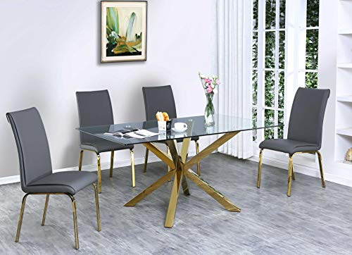 Best Quality Furniture Dining Table Only Gold