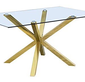 Best Quality Furniture Dining Table Only Gold