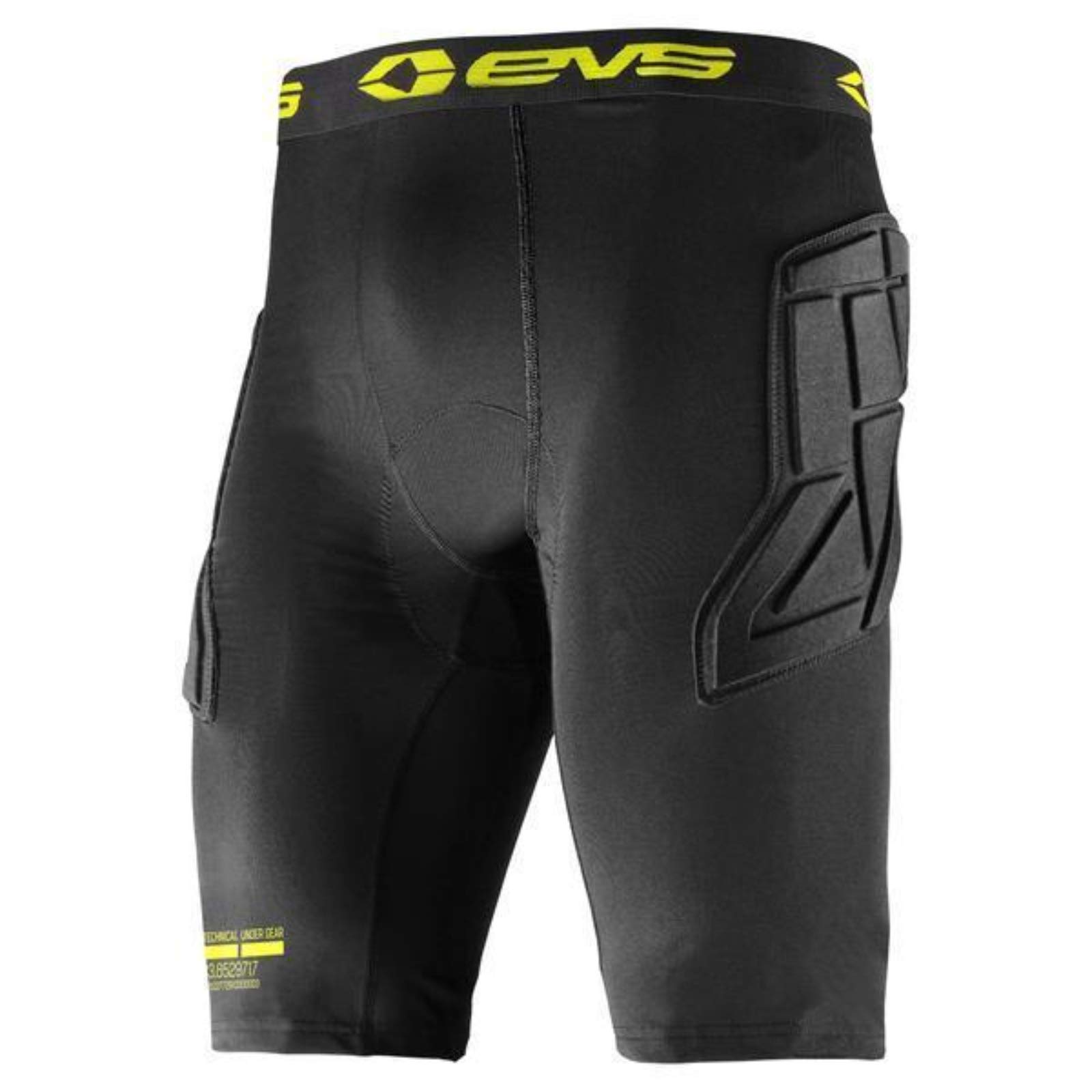 EVS Sports Unisex-Adult TUG Bottom - Padded Short (Black, Large)