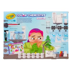 Crayola Arctic Color Chemistry Set for Kids, Steam/Stem Activities, Educational Toy, Ages 7, 8, 9, 10