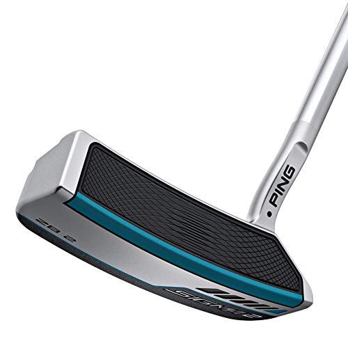 PING Sigma 2 ZB2 Platinum Putter (PING PP60 Pistol Putter Grip - Midsize) (Right, Adjustable 32-36)