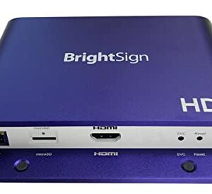 Brightsign Full HD Standard I/O Digital Signage Player HTML5 (HD224)