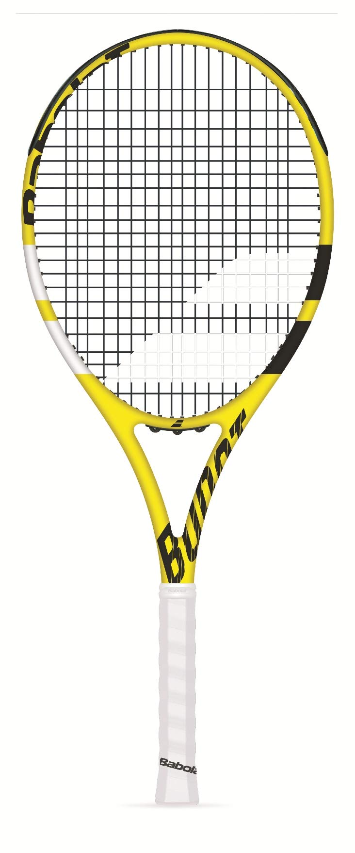 Babolat Boost A String Wooden Racket 191-Yellow Black Grip Size: 3