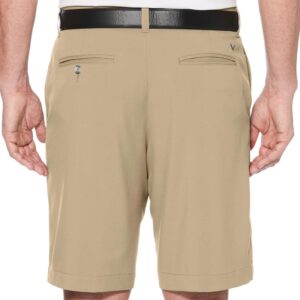 Callaway Men's Solid Golf Short With Active Waistband, Stretch Fabric, Upf 50 Sun Protection, Extended Sizes (Sizes 30-56 Big & Tall), Chinchilla, 40