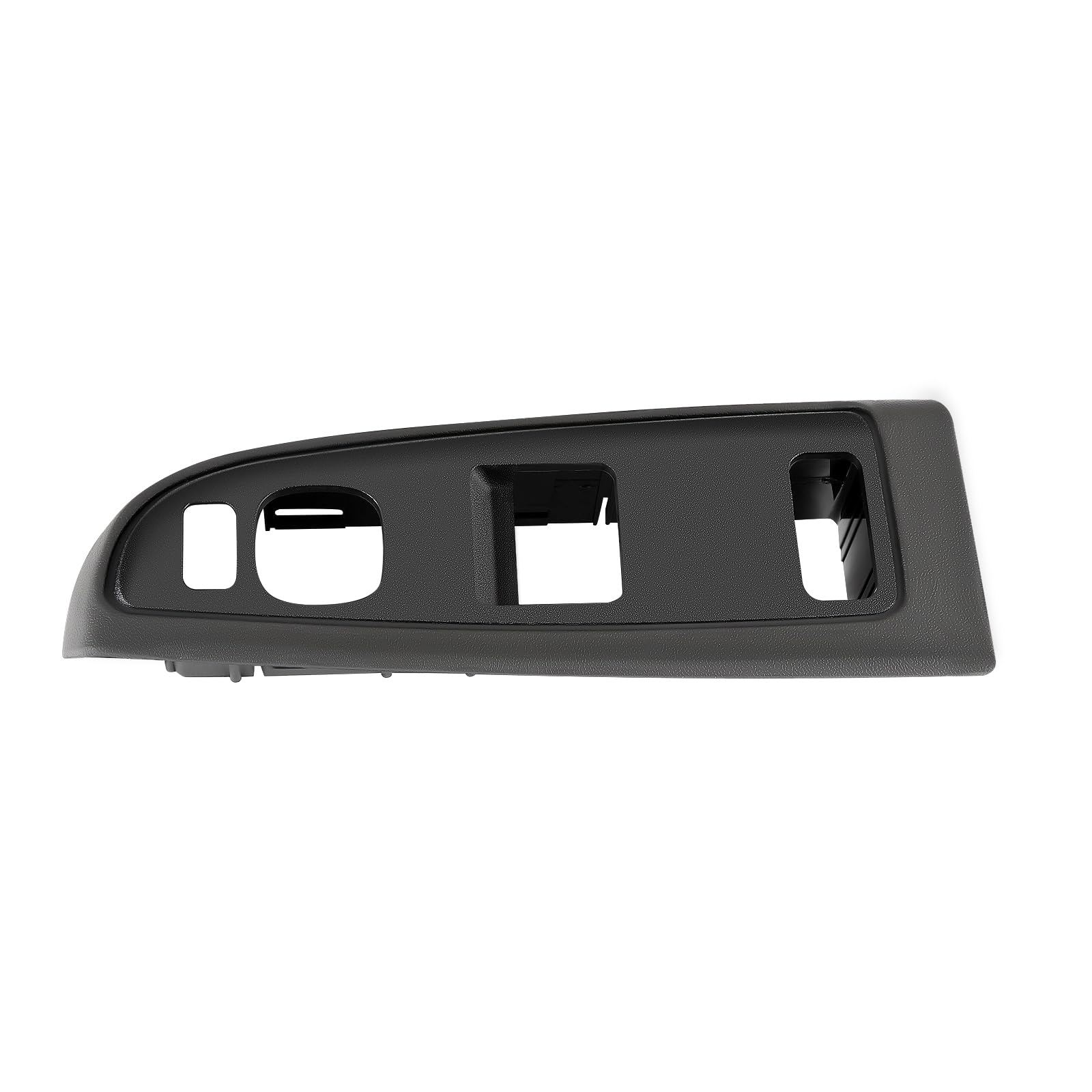 cciyu Light Gray and Black Window Switch Bezel Front Left Drivers Side Replacement Fits for Chevy Silverado 1500 2500 3500 2004-2006 for GMC Sierra 1500 2500 3500 2004-2006 Replace 89045124