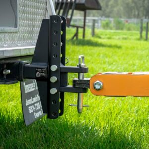 BulletProof Hitches™ 2-Tang Clevis with 1" Pin for Towing with Drawbar Systems, Pintle Systems, Farm Equipment (Rated 20,000 lbs)