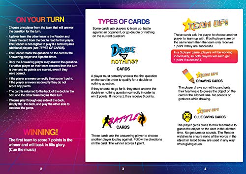 Buffalo Games Like Totally 80's - Pop Culture Trivia Game