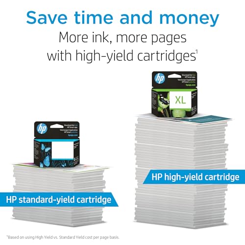 HP 962XL Cyan High-yield Ink Cartridge | Works with HP OfficeJet 9010 Series, HP OfficeJet Pro 9010, 9020 Series | Eligible for Instant Ink | 3JA00AN