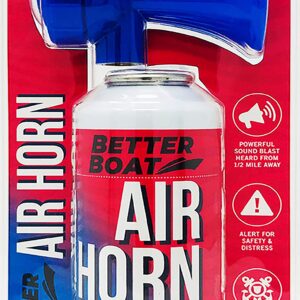 Air Horn Can for Boating & Safety Very Loud Canned Boat Accessories | Hand Held Fog Marine Air Horn for Boat Can Blow Horn or Mini Small Air Horn Can Compressed Horn Refills (3.5 oz With Horn)